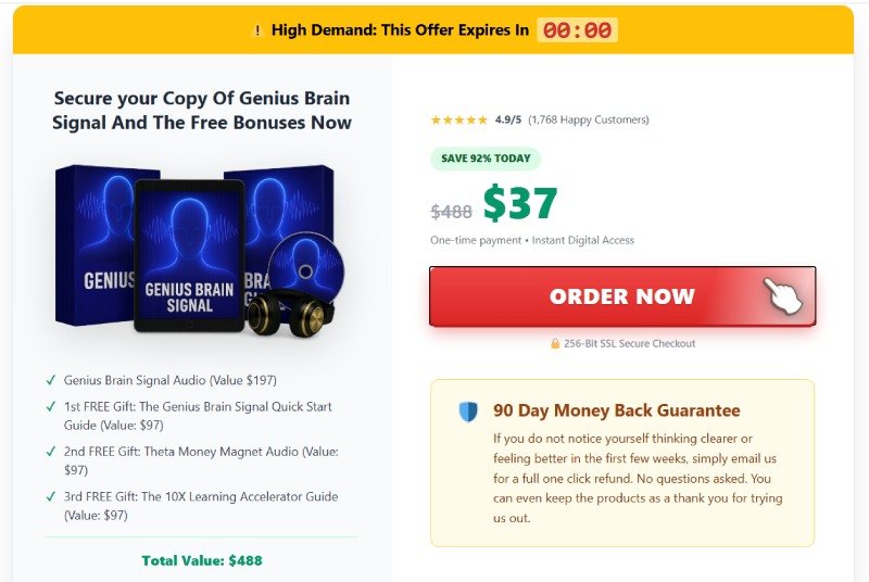Genius Brain Signal Buy